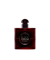 black opium eau de parfum over red