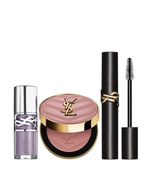 loveshine plumping lip oil gloss   make me blush bold blurring blush   lash clash bundle