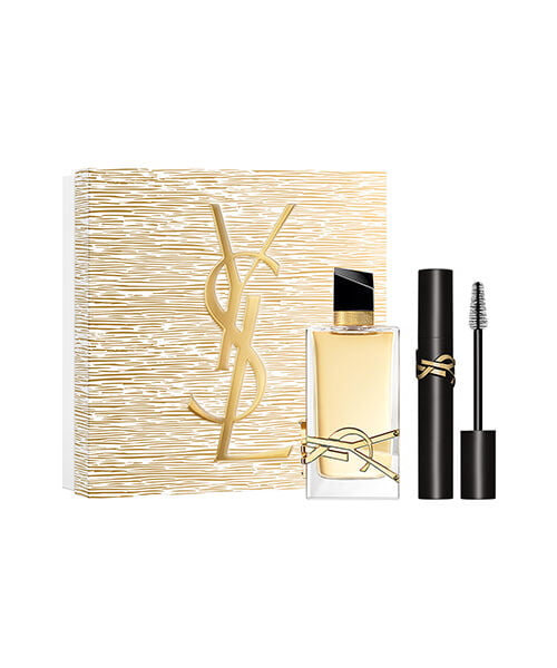 مجموعة هدايا عطر ليبر أو دو بارفان ماسكارا لاش كلاش